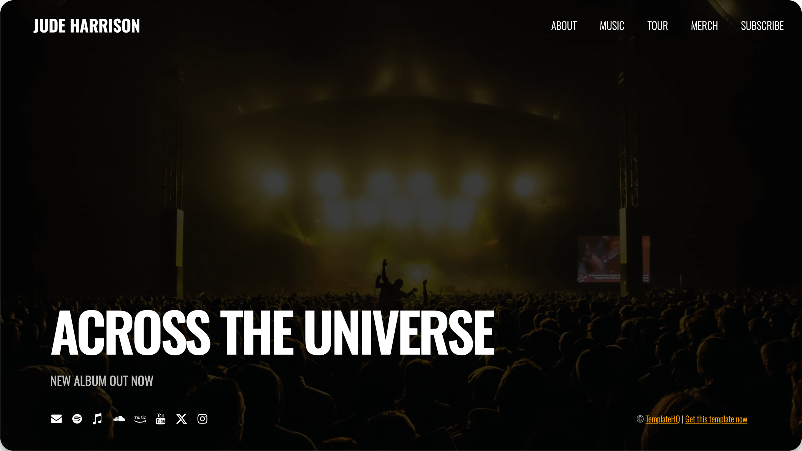 Carrd Artist Template